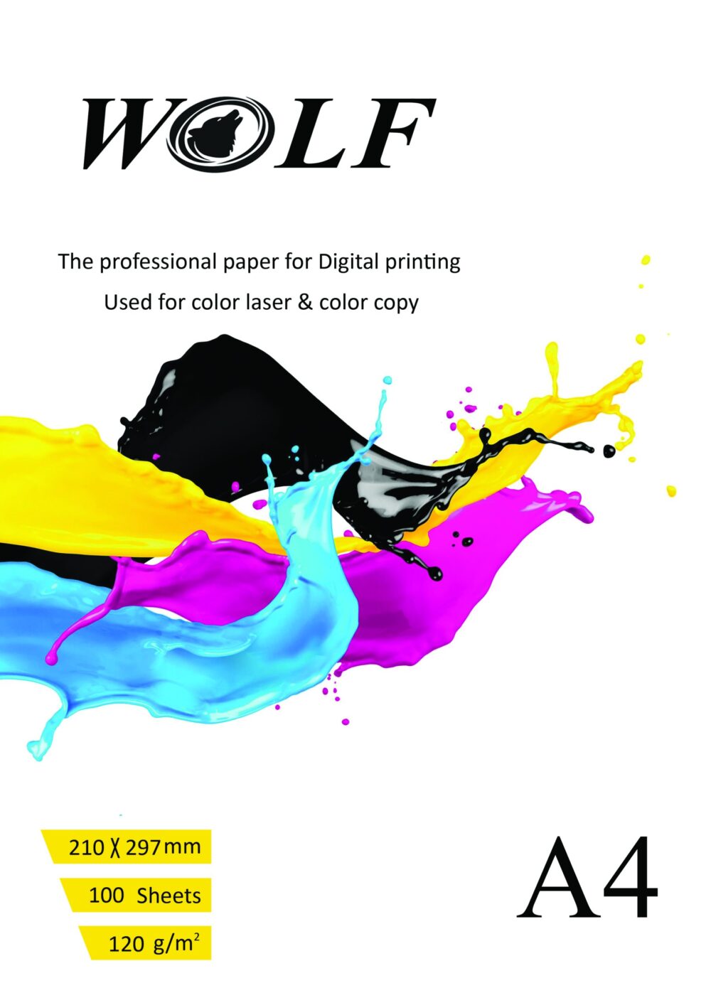 Paper 120 grams laser (doll) Wolf