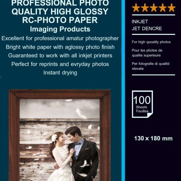 Photogloss paper RC Wolf 260 grams