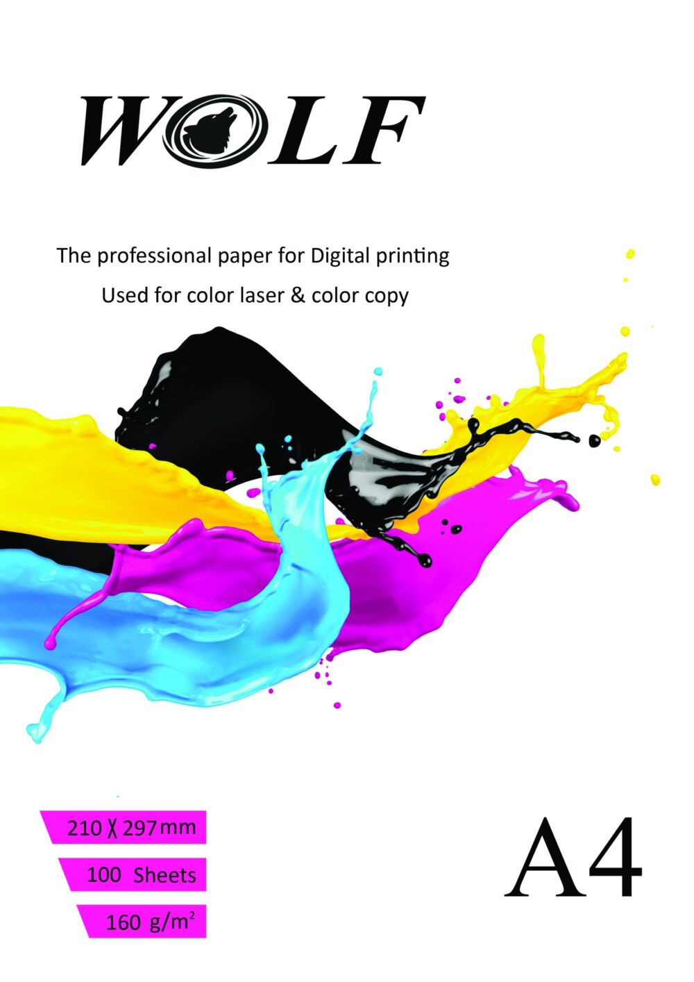 Paper 160 grams laser (doll) Wolf
