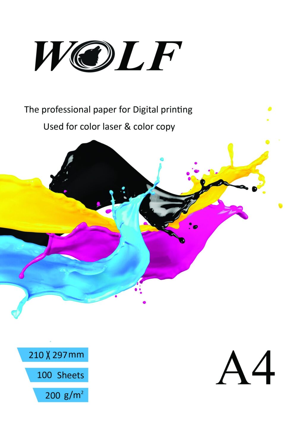 Paper 200 grams laser (doll) Wolf