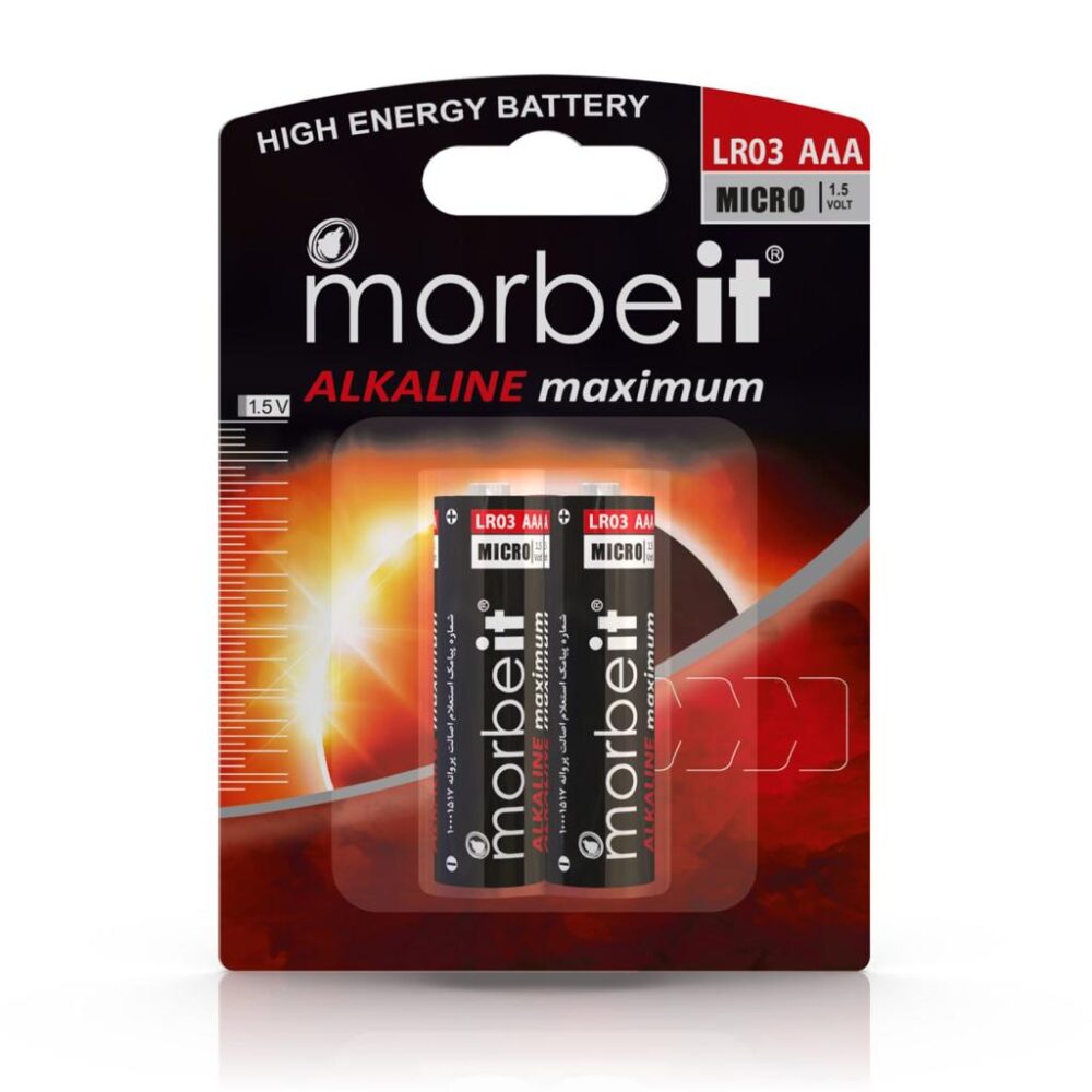 Morbeit Alkaline Card LR03 AAA sp2 half pen battery