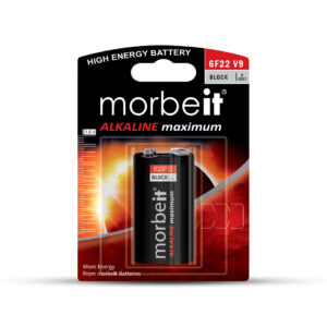 باتری موربیت آلکالاین ALKALINE 6F22 v9(کتابی)