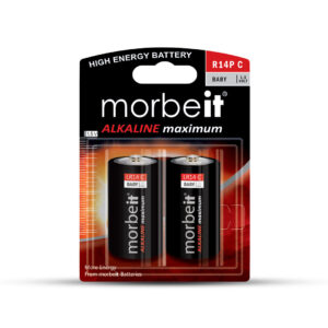 باتری موربیت آلکالاین ALKALINE R14P C(متوسط)