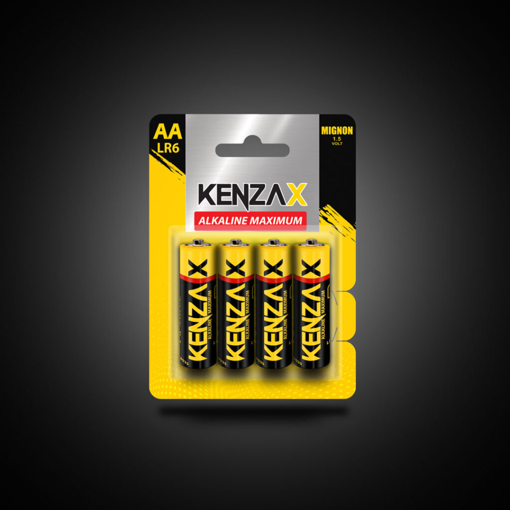 باتری قلمی آلکالاین کنزاکس ALKALINE-AA-4